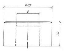 Rundmatrize Nr. 60 Ø 30,7 - 42,2 mm